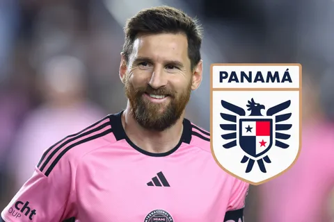 Lionel Messi con la camisa de Inter Miami.