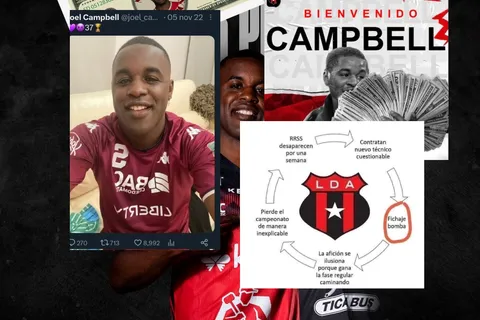 Los mejores memes tras el anuncio oficial de Joel Campbell a Alajuelense