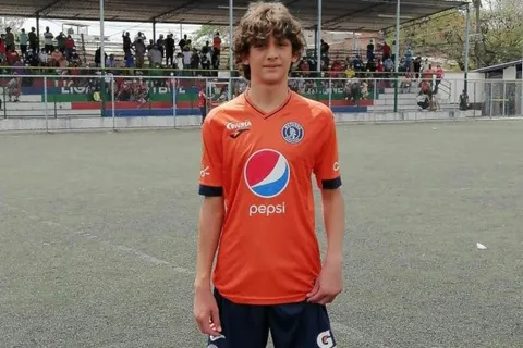 Mathias Vázquez: el hijo del DT de Motagua jugará en la Sub 15 de Honduras