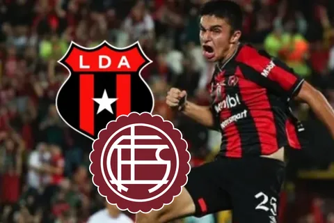 Alajuelense se ilusiona: esta es la cifra que debería pagar Lanús para llevarse a Santiago Van der Putten