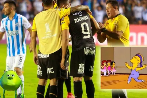 Lluvia de memes tras el penal de Rolando Blackburn