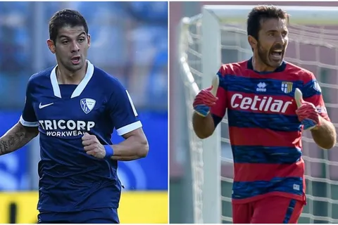 Bochum de Gamboa venció al Parma de Buffon