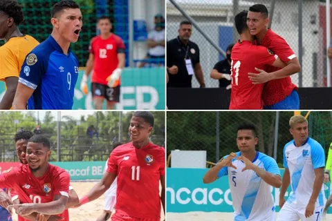 Se definen los cuartos de final de la Eliminatoria de Concacaf de Futbol Playa