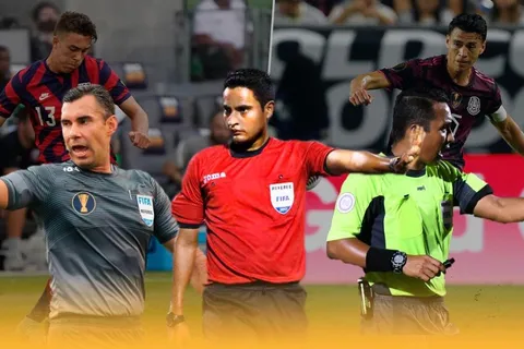 Terna centroamericana dirigirá la final de la Copa Oro entre Estados Unidos y México