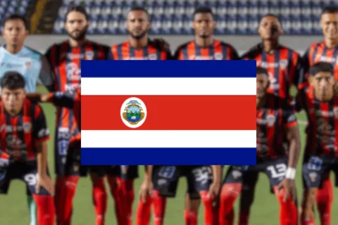 Bandera de Costa Rica.
