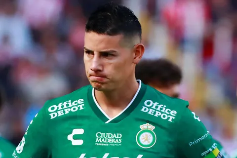 James Rodríguez en León FC.