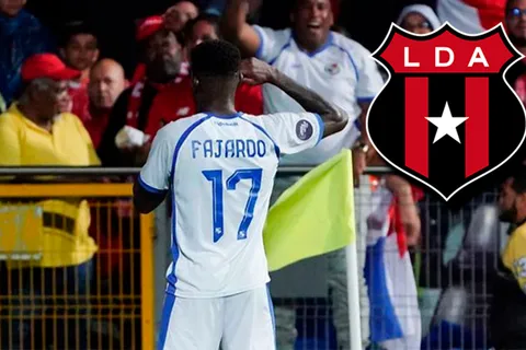 Se reporta que Alajuelense peleará por el fichaje de José Fajardo