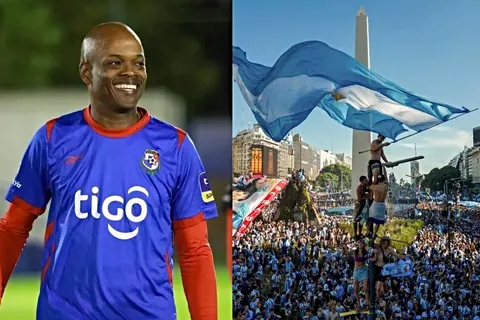 Hinchas de Argentina sobre Panamá: "Vinieron por el cambio de camisetas"