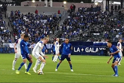 El Salvador cayó 1-0 en 'entrenamiento' contra Islandia