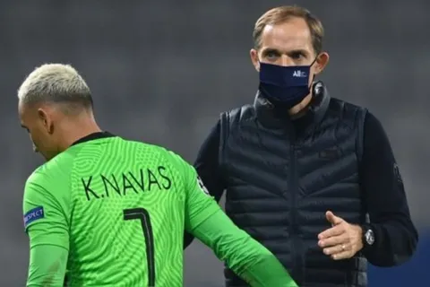 Keylor Navas se despidió de Thomas Tuchel tras su salida del Paris Saint Germain