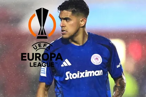Confirmado: este es el rival de Luis Palma y Olympiacos en los octavos de final de la Europa League