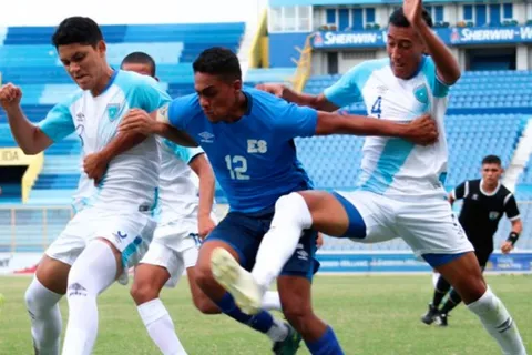 Selección Sub-20: Guatemala y El Salvador empatan en un amistoso