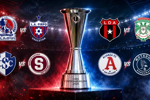 Calendario definido para los cuartos de final de la Copa Centroamericana.