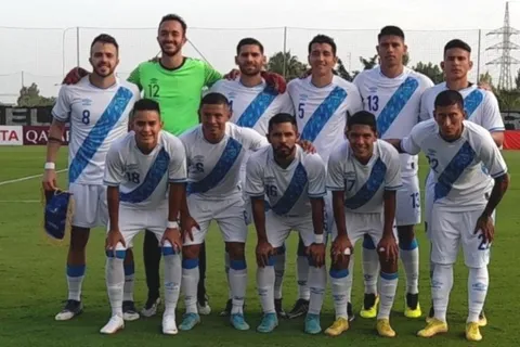 Guatemala perdió contra Qatar en España