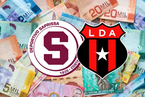 Mientras Alajuelense ganó 225 millones, la gran suma de dinero que desperdició Saprissa