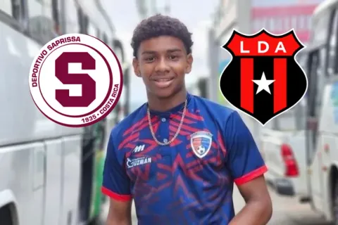 Tiene 17 años, entró en la mira de Saprissa y Alajuelense y ahora recibe la noticia que marca su futuro: "Un orgullo"