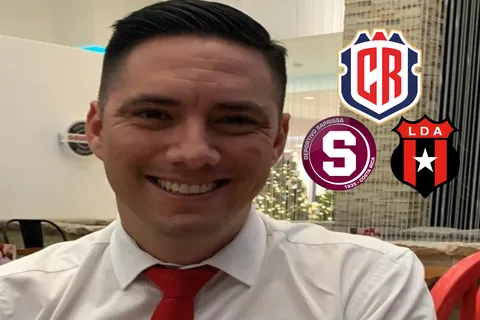 Fue capitán de La Sele, pasó por Saprissa y Alajuelense pero se retiró antes de los 30 para trabajar en un banco: "Para nada extraño el fútbol"