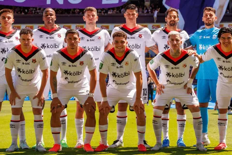 Alineación de Alajuelense.