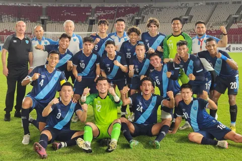 Selección Sub-20 de Guatemala enfrentará a un grande de Europa en su próximo campamento
