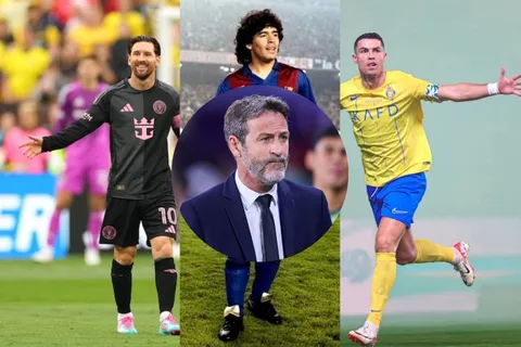 Thomas Christiansen eligió entre Lionel Messi, Diego Maradona y Cristiano Ronaldo.