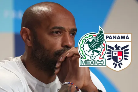 Thierry Henry en conferencia de prensa.