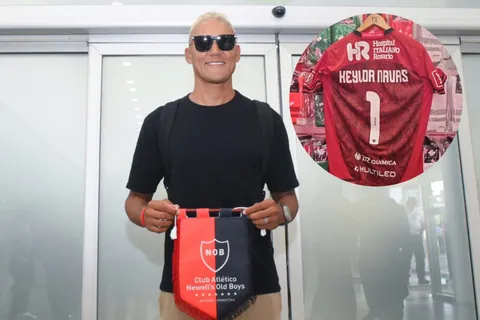 ¡Atención aficionados! Se revela el precio de la camiseta de Keylor Navas como portero de Newell’s