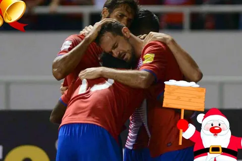 El regalo ideal de Navidad para la selección de Costa Rica