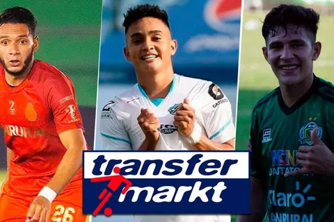 Los nueve guatemaltecos Sub-23 más caros en la actualidad según Transfermarkt