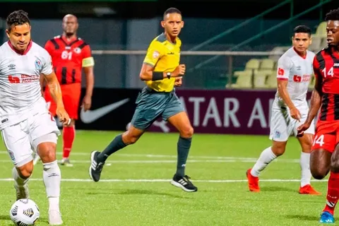 Liga Concacaf 2021: Olimpia aplastó 6-0 a Inter Moengotapoe en Surinam