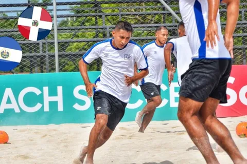 El Salvador debuta ante República Dominicana en las Eliminatorias de Concacaf rumbo al Mundial de Fútbol Playa
