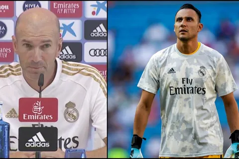 Se terminó el amor: Zidane reconoce que Keylor se va
