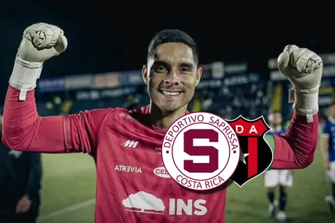 Kevin Briceño se cruzó con un directivo de Alajuelense.