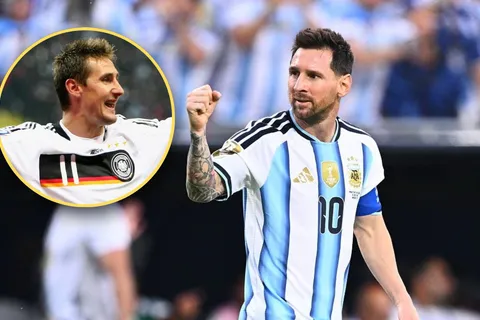 Tras el triplete de Lionel Messi a Argelia, así quedó la lucha con Miroslav Klose por el récord de goles en Mundiales