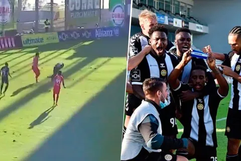 Bryan Róchez marca un gran gol y le da la victoria a Nacional en el minuto final [VIDEO]
