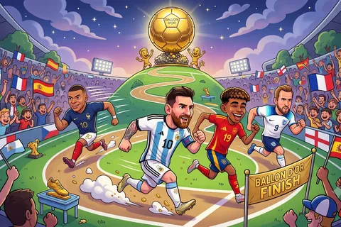 balon de oro-messi-yamal-kane-mbappe-dembele