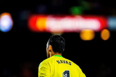 Impresionante record de Keyor Navas en Camp Nou