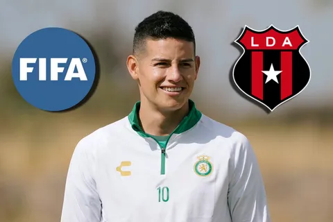 La FIFA sentencia a Alajuelense y James Rodríguez lo dice con todas las letras
