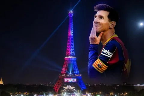 PSG reserva la Torre Eiffel y rumores apuntan a Lionel Messi