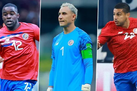 Los 3 jugadores más caros que tendrá Costa Rica en las Eliminatorias