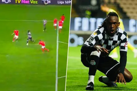 Alberth Elis marca su primer gol en el Boavista contra Benfica [VIDEO]