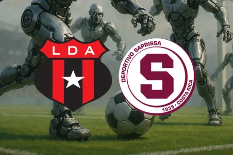 Inteligencia Artificial predice el resultado entre Saprissa y Alajuelense por la final de ida del Clausura 2025.