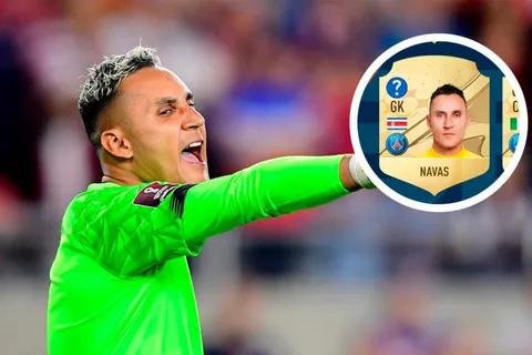 El puesto de Keylor Navas entre los jugadores con mejor valoración de FIFA 23