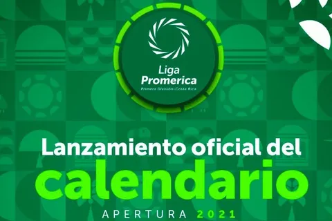 Primera División de Costa Rica: fixture confirmado del Apertura 2021