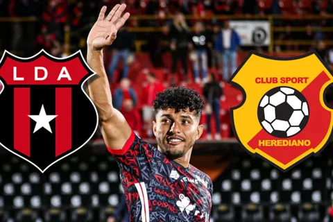 Johan Venegas está entre Alajuelense y Herediano. (Foto: Everardo Herrera)