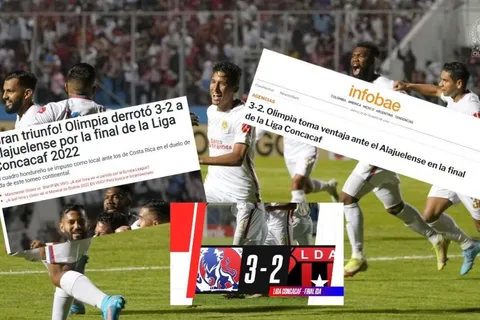 La reacción de la prensa internacional tras la victoria de Olimpia sobre Alajuelense