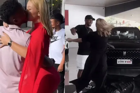 El regalo de Jeikel Venegas a su novia.