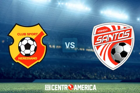 Herediano vs. Santos de Guápiles