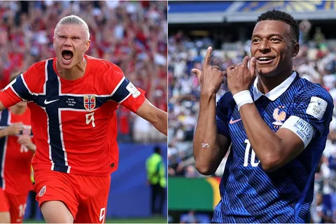 Peligra el duelo Haaland vs. Mbappé: las alineaciones de Noruega vs. Francia por el Mundial 2026