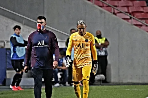 Keylor Navas es duda para las semifinales ante el RB Leipzig en Champions