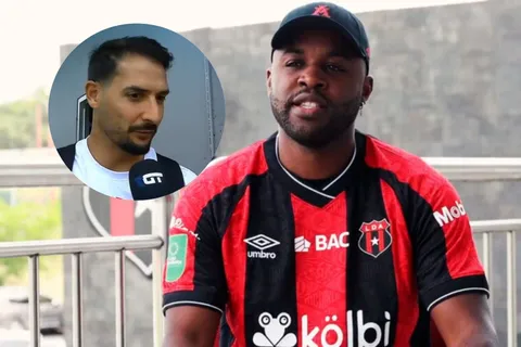 Joel Cambpell y Celso Borges.